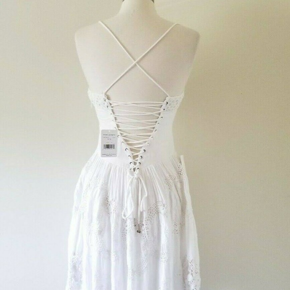 Free People Dresses & Skirts - free people white dress (OB765615)